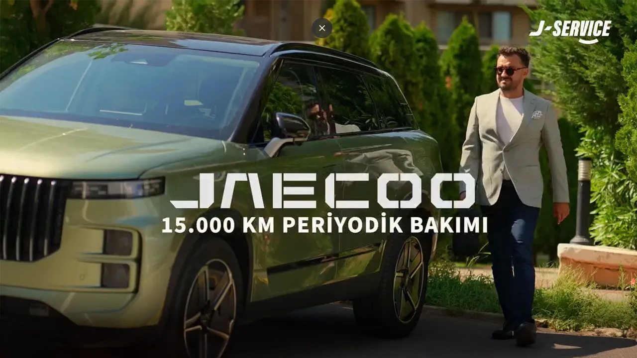 15.000 km bakım hizmeti